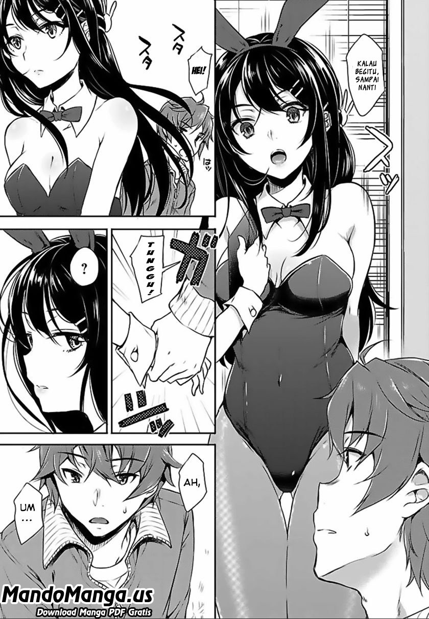 Seishun Buta Yarou wa Bunny Girl-senpai no Yume wo Minai chapter 1